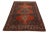 Traditional Orange Antique Senneh Handmade Wool Rug For Sale - Image 3 of 13