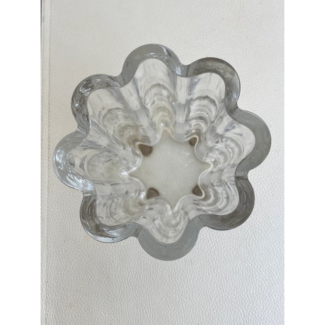 Mid-Century Modern Swedish Art Glass Vase For Sale - Image 10 of 13