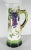 Ceramic Antique Large Vienna Austria Hand-Painted Grape Tankard/Pitcher For Sale - Image 7 of 7