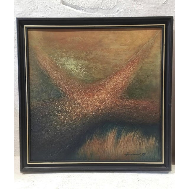 1990s Gyurkovics Hunor, Utak, 1999, Oil Painting, Framed For Sale - Image 5 of 5