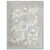 Modern Tibetan 'Lily Design II' Silk Rug by Doris Leslie Blau For Sale