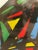 Paint 20th Century Abstract Oil Painting Pulgini 32 X 26 For Sale - Image 7 of 9
