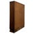 Early 20th Century Antique English Edwardian Oak Display Cabinet For Sale - Image 9 of 11