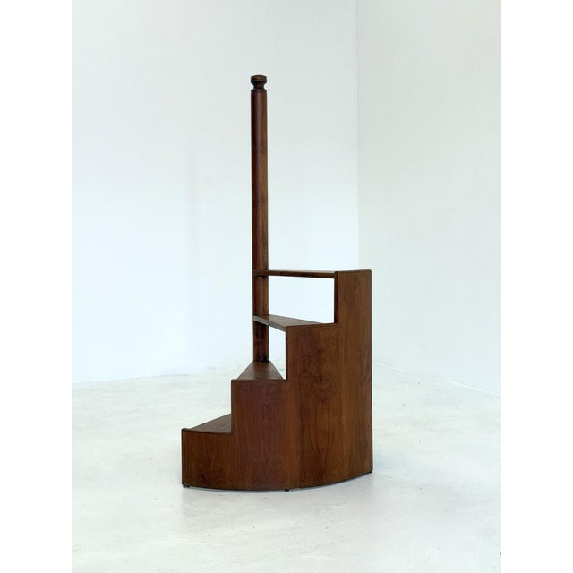 Vintage Teak Library Stairs by Franco Albini For Sale - Image 6 of 13