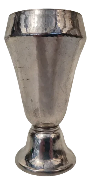 Art Deco 925 Vase in Silver from the Bremen Workshops for B.W.K.S, 1930