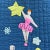 1990s Handmade Nutcracker Ballet Appliqué Quilt Wall Hanging For Sale - Image 5 of 8