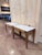 A handsome pair of vintage side tables from the Rhythm collection, presenting the warm character and restrained...