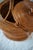 Brown Decorative Rattan Basket from Vivai del Sud, Italy, 1960s For Sale - Image 8 of 12