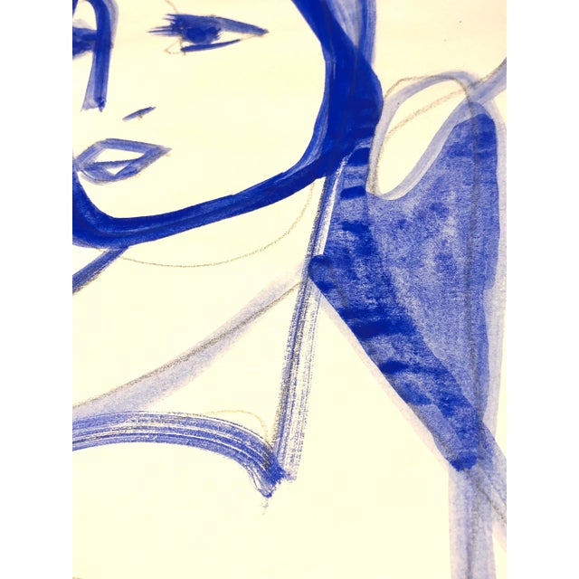 Contemporary Contemporary Gouache Drawing by Cassandra Auker For Sale - Image 3 of 5