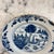 Early Antique Dutch Delft Blue and White Landscape Plate or Platter For Sale - Image 9 of 12