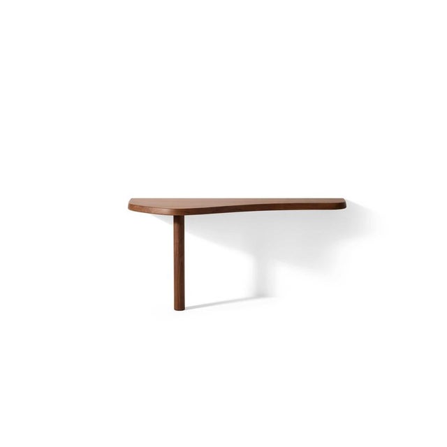 Copper Wood Free Form Doron Console Table by Charlotte Perriand for Cassina For Sale - Image 8 of 9