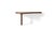 Copper Wood Free Form Doron Console Table by Charlotte Perriand for Cassina For Sale - Image 8 of 9