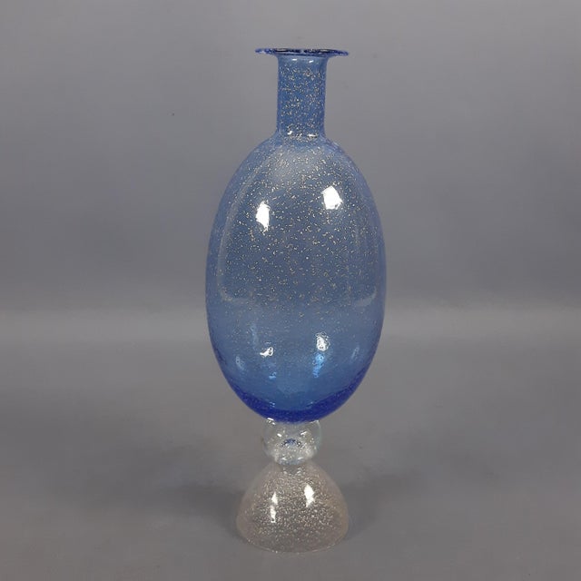Up for sale is a piece of high-quality and rare glass cabinetry, a Murano glass bottle sculpture. The object can be...