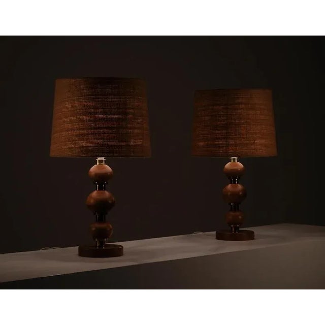 Swedish Table Lamps, 1960s, Set of 2 For Sale - Image 10 of 12
