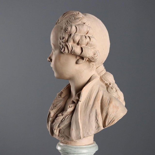 Young Boy Terracotta Bust For Sale - Image 8 of 10