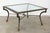 Coffee Table in Wrought Iron and Glass, Italy, 1980s For Sale - Image 3 of 14
