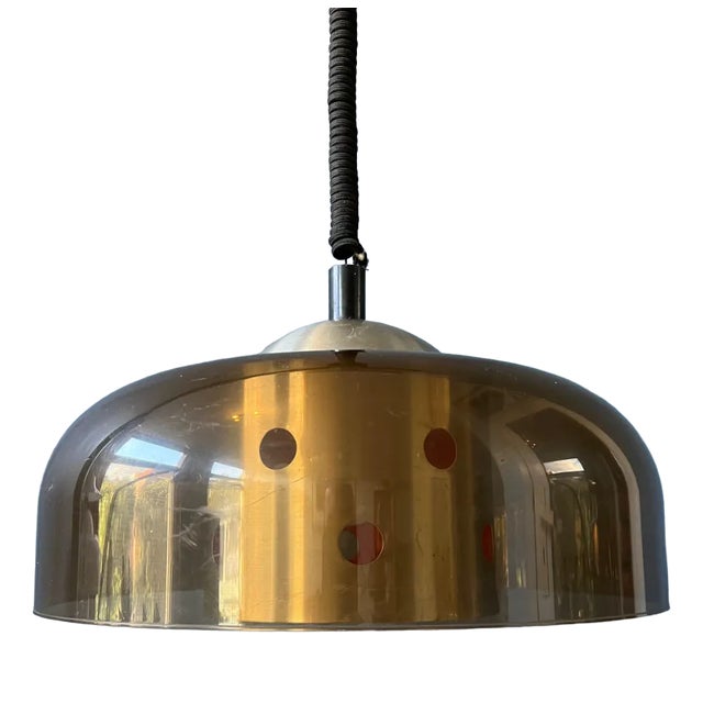 Mid-Century Space Age Pendant Lamp from Herda, 1970s For Sale