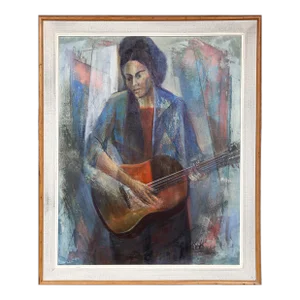 Stanley Sobossek, Ballad of the Blues, Oil Painting