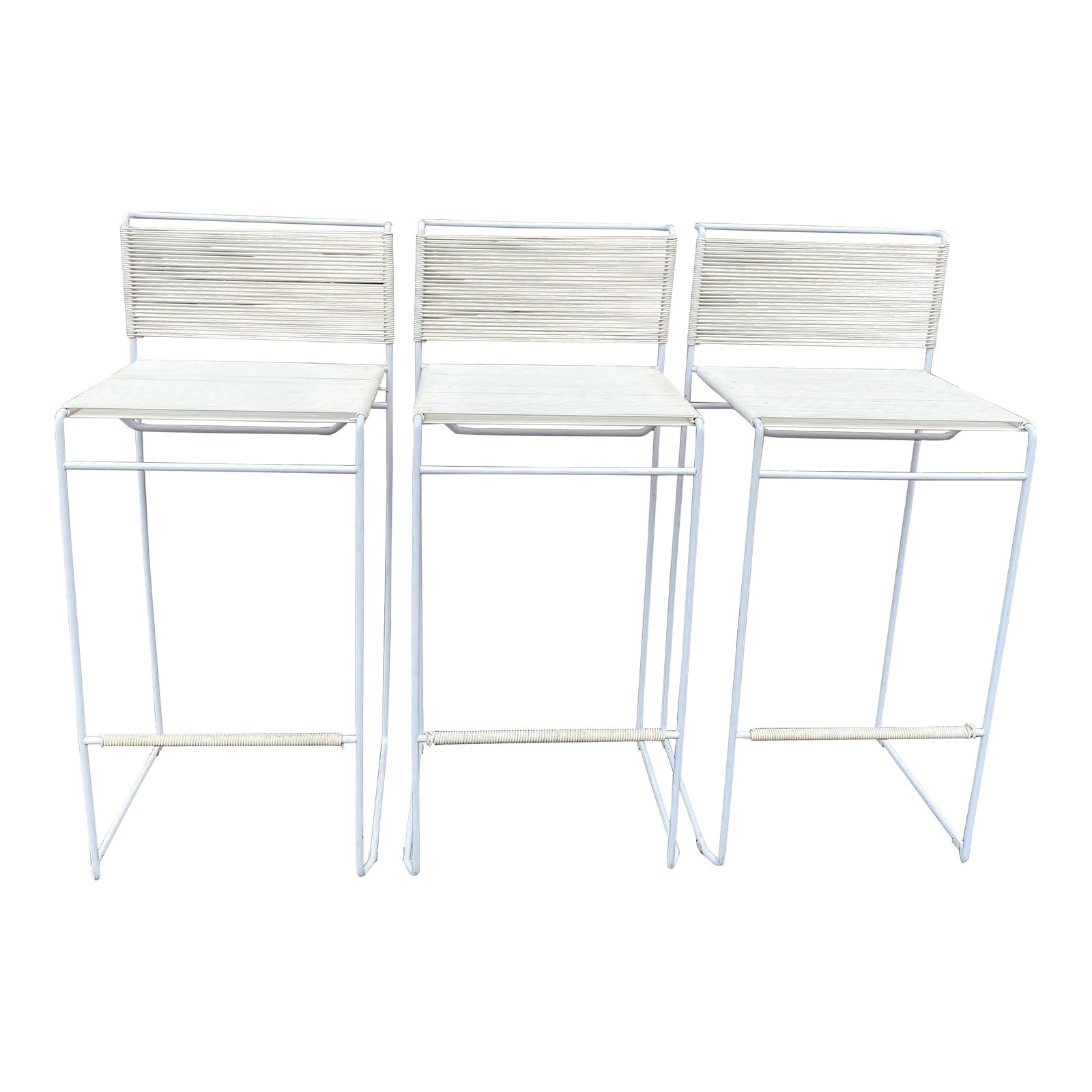 White Spaghetti Stool