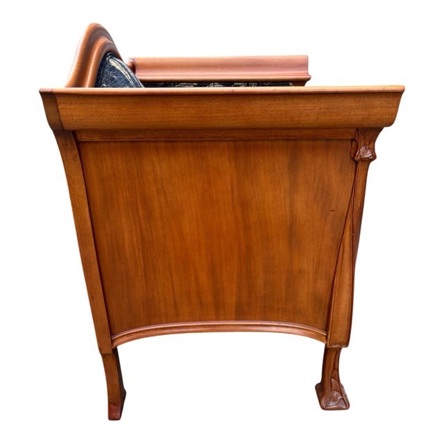 1920s Art Neveau Arts and Crafts Occasional Chair For Sale - Image 4 of 4