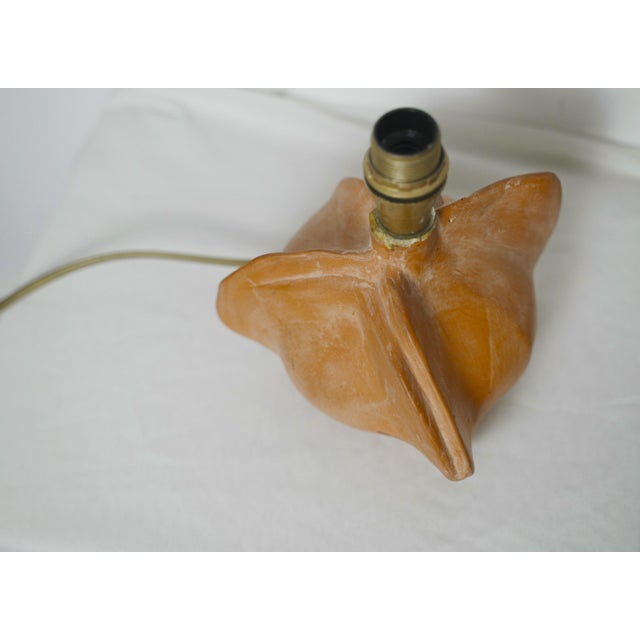 Ceramic Tim Orr Sculpture Lamp in Neutral Terracotta, 1970s For Sale - Image 17 of 17