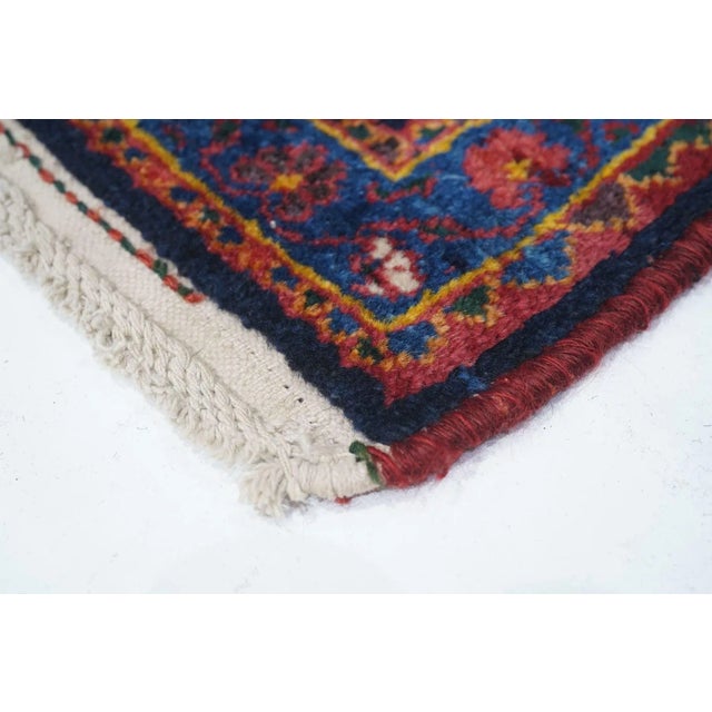Antique Bakhtiari Rug 5'0'' x 6'4'' For Sale In New York - Image 6 of 11