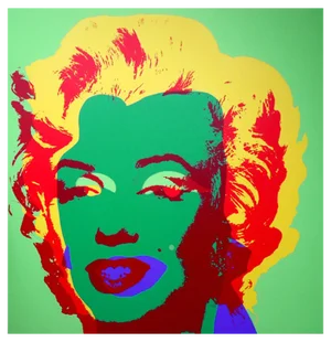 Sunday B. Morning after Andy Warhol, Marilyn 11.25, Silkscreen Print