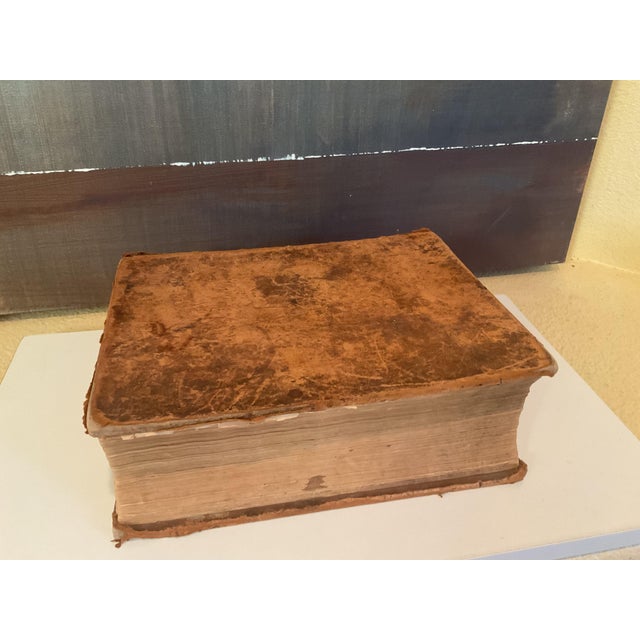 Mid 19th Century Webster Dictionary For Sale - Image 4 of 11
