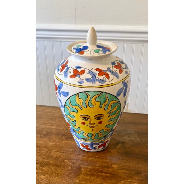 Historical World Banking Institution Rare Sunburst Vase For Sale - Image 11 of 12