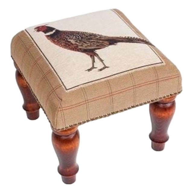 Strutting Pheasant Medium Stool For Sale
