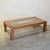 Gio Ponti Coffee Table in Wood and Glass with Geometric Grid by Ettore Sottsass for Santambrogio e De Berti, 1970s For Sale - Image 4 of 12