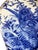 Vintage Lg Chinoiserie Cobalt Blue & White Temple Ginger Jar 23" H For Sale - Image 11 of 11