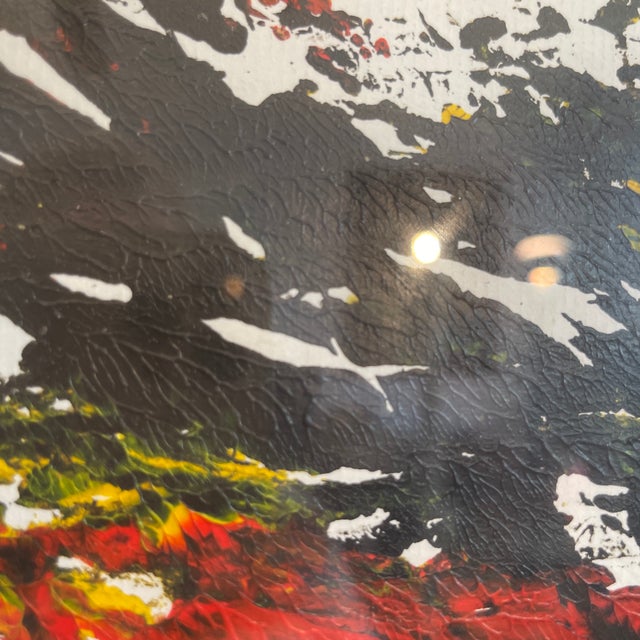 1970s Luis Hernandez Cruz “Speed”, Mid Century Modern, Abstract For Sale - Image 4 of 6