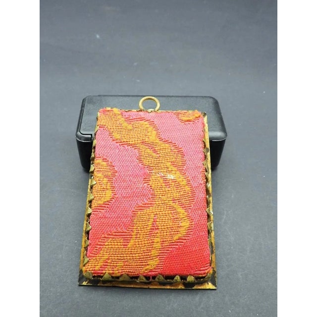 18th Century French Antique Miniature Gentleman & 2 Ladies Portrait Painting Hand Painted Porcelain For Sale - Image 4 of 5