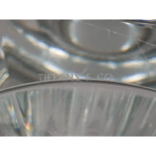 Late 20th Century Baccarat Crystal France Tiffany & Co. Harcourt Champagne Ice Bucket For Sale - Image 9 of 12