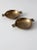 Mid-Century Modern Vintage Brass Ashtray Pair For Sale - Image 3 of 8