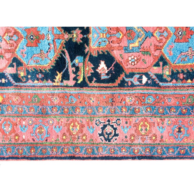 Persian Early 20th Century Persian Hamadan Rug For Sale - Image 3 of 16