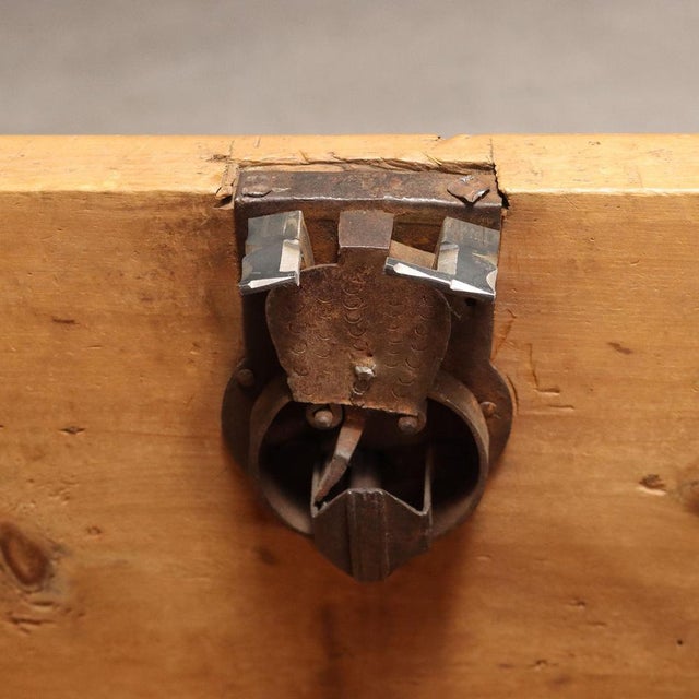 Antique Chest in Fir, 1700s For Sale - Image 9 of 14