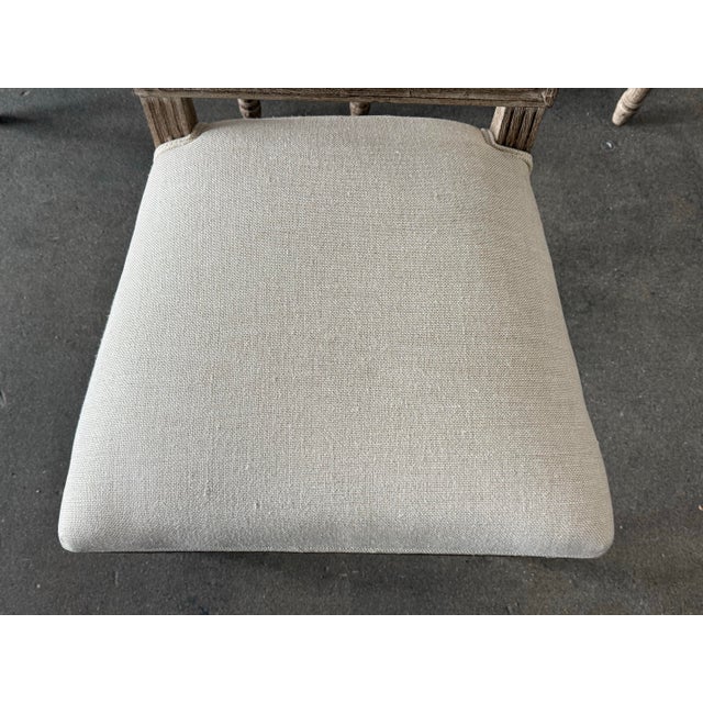 Restoration Hardware Vintage French Square Cane Back Dining Side Chairs, Set of Six For Sale In San Francisco - Image 6 of 11
