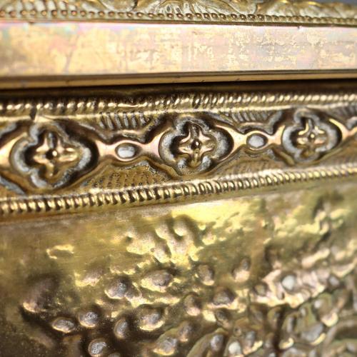 Antique Metal Trunk for Timber, United Kingdom, 20th Century For Sale - Image 10 of 16