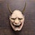 Wood and Polychrome Decorative Hannya Mask, Japan, 1990s For Sale - Image 4 of 12