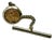 1960s Mid-Century Hollywood Regency Boho Chic Faux Italian Roman Coin Tie Clip Tack. For Sale