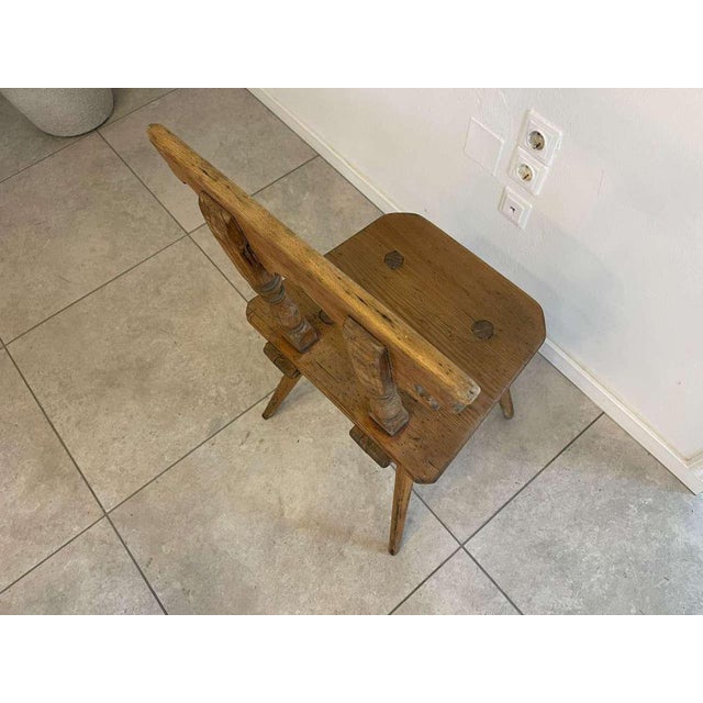 Rustic Biedermeier Farmers Chair For Sale - Image 18 of 18