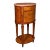 1870's Antique Oval Bedside Cabinet For Sale
