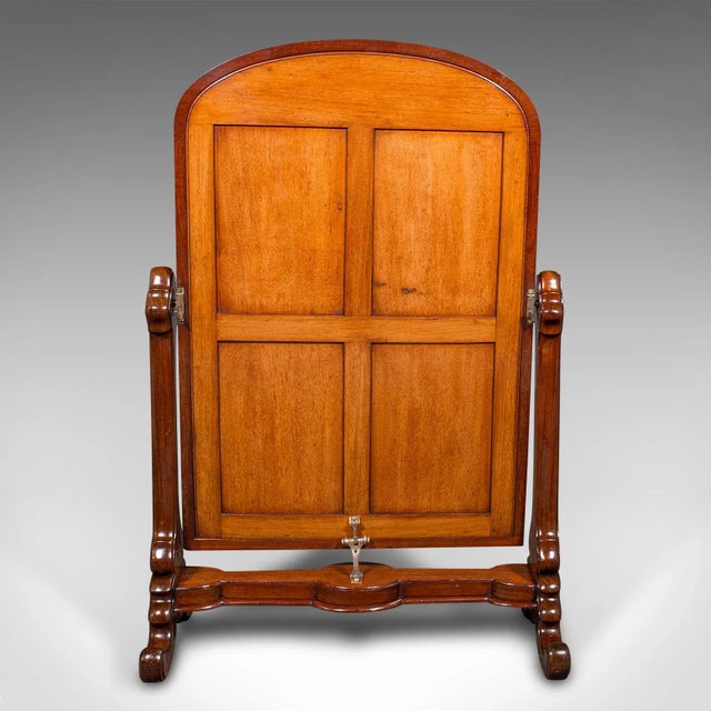 1840s Antique Victorian Boot Maker's Mirror For Sale - Image 9 of 9