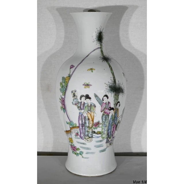 Large Chinese Porcelain Vase, Early 20th Century For Sale - Image 9 of 18