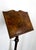 19th Century Style Adjustable Bookend or Music Stand in Hand-Carved Walnut, Italy, 1950s For Sale - Image 4 of 18
