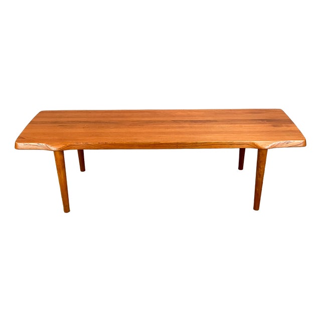 Large Coffee Table in Teak by John Boné for Mikael Laursen, 1960s For Sale