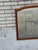 1920 English Style Wall Mirror, Cherry Wood, American Made. For Sale - Image 9 of 14