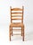 Farmhouse Vintage Pine Chair With Rush Seat For Sale - Image 3 of 12